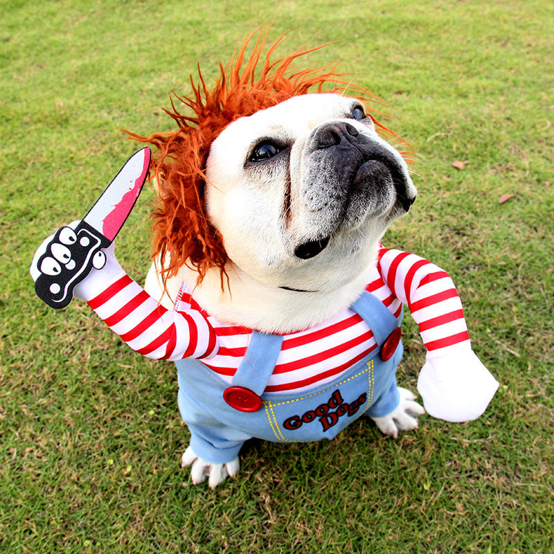 🔪 Disfraz de Chucky para Mascotas